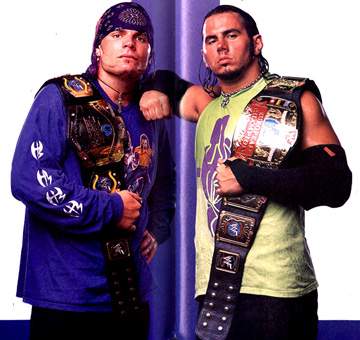 wwe jeff hardy and matt hardy 1999